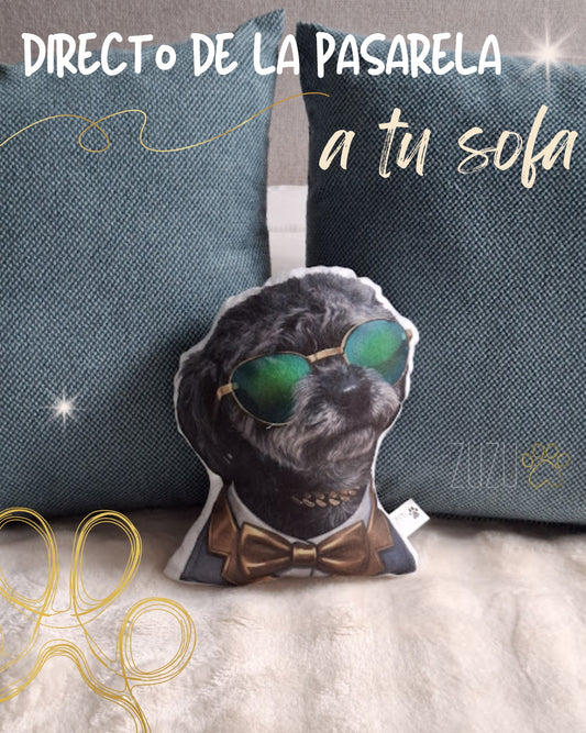 almohada personalizada de perrito mascota conmemorativo memorial recuerdo amigo de 4 patitas para decorar tu hogar hecho a mano personalizado