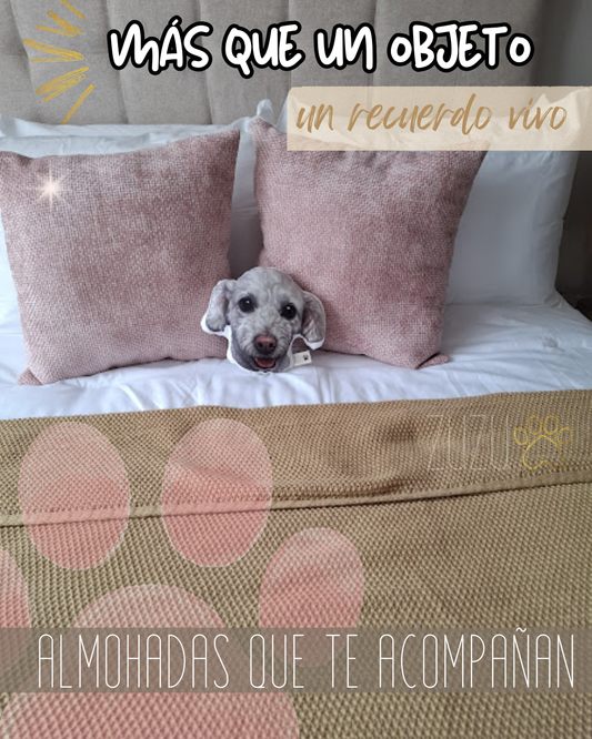 almohada de tu perrito mascota recuerdo regalo memorial tu amigo de 4 patitas conmemorativo recuerdos hecho a mano personalizado