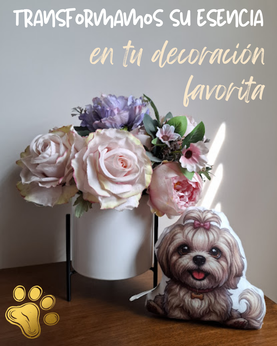 almohada de tu perrito mascota recuerdo regalo memorial tu amigo de 4 patitas conmemorativo recuerdos hecho a mano personalizado
