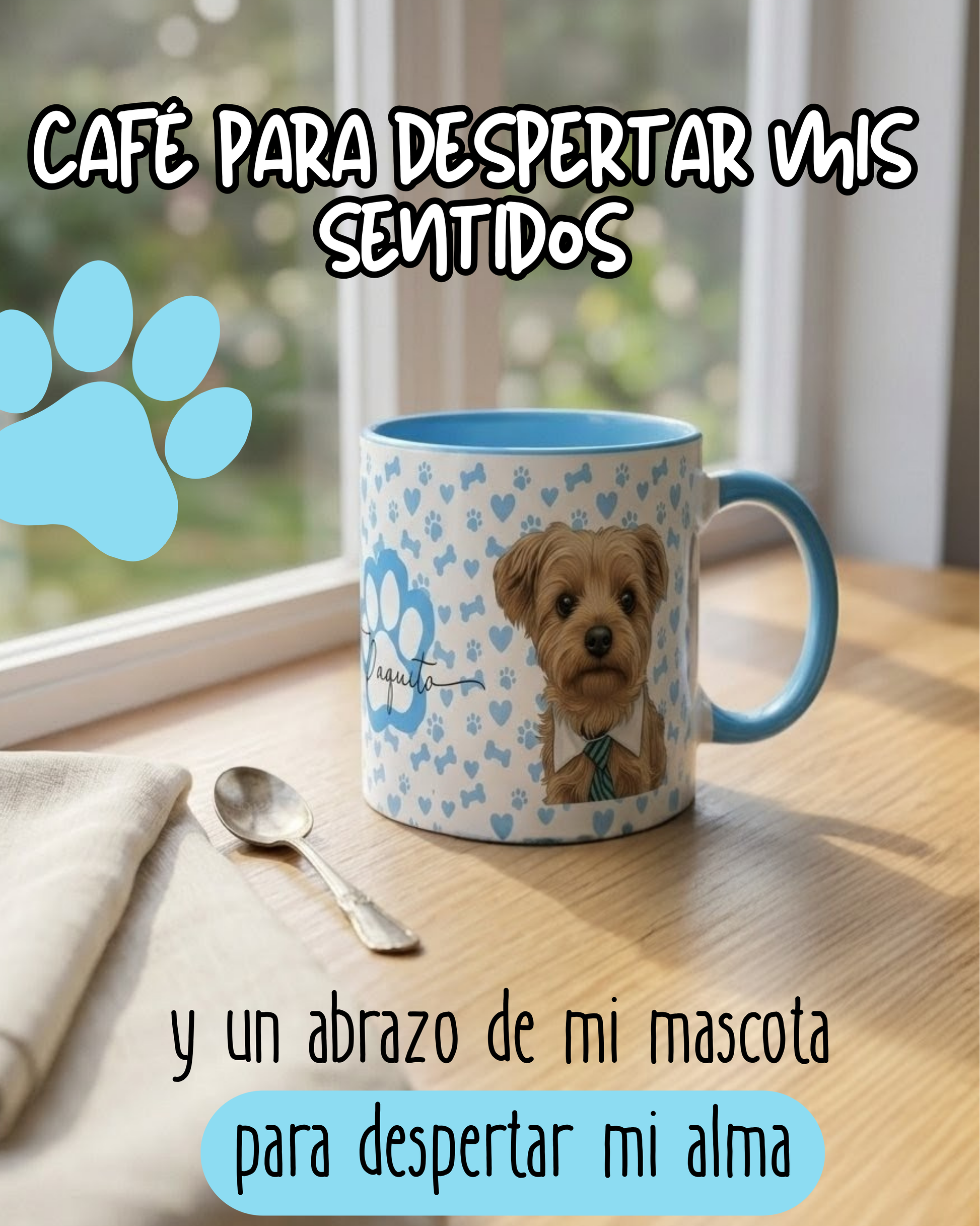 Taza personalizada perritos peluditos taza con diseño personalizado petlovers regalo detalles personalizados amante de los perritos gatitos y mascotas 