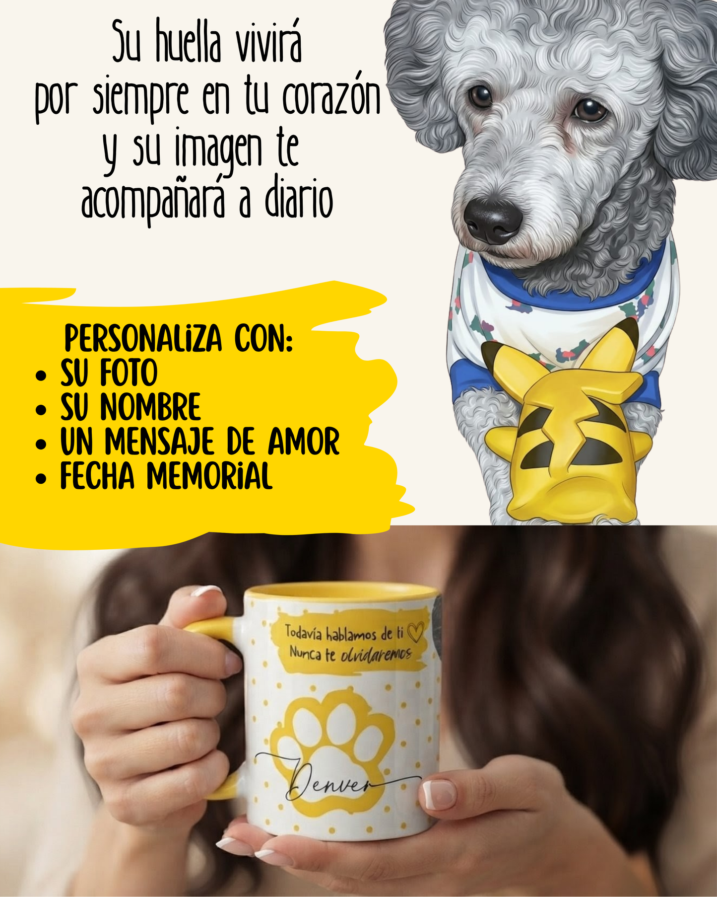 taza regalo personalizado de mascotas que se fueron al cielo petlovers memorial articulo personalizado de perritos recuerdo de animalitos y mascotas