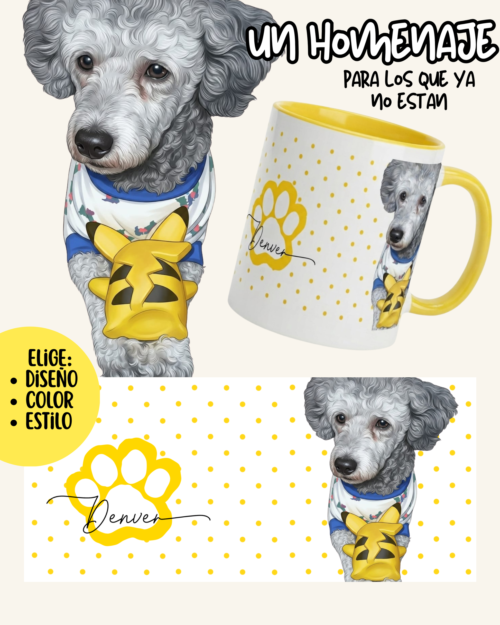 taza regalo personalizado de mascotas que se fueron al cielo petlovers memorial articulo personalizado de perritos recuerdo de animalitos y mascotas