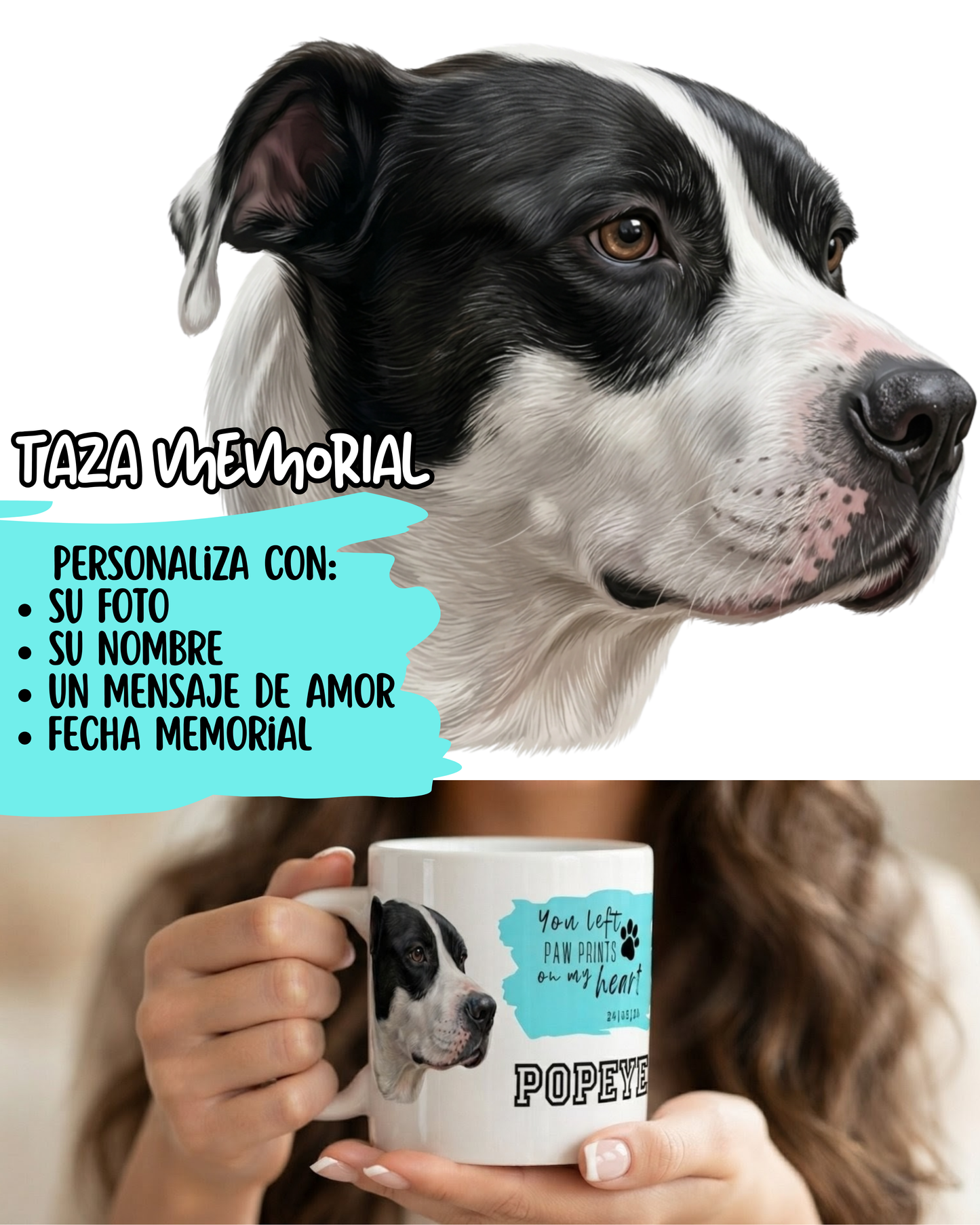 taza regalo personalizado de mascotas que se fueron al cielo petlovers memorial articulo personalizado de perritos recuerdo de animalitos y mascotas