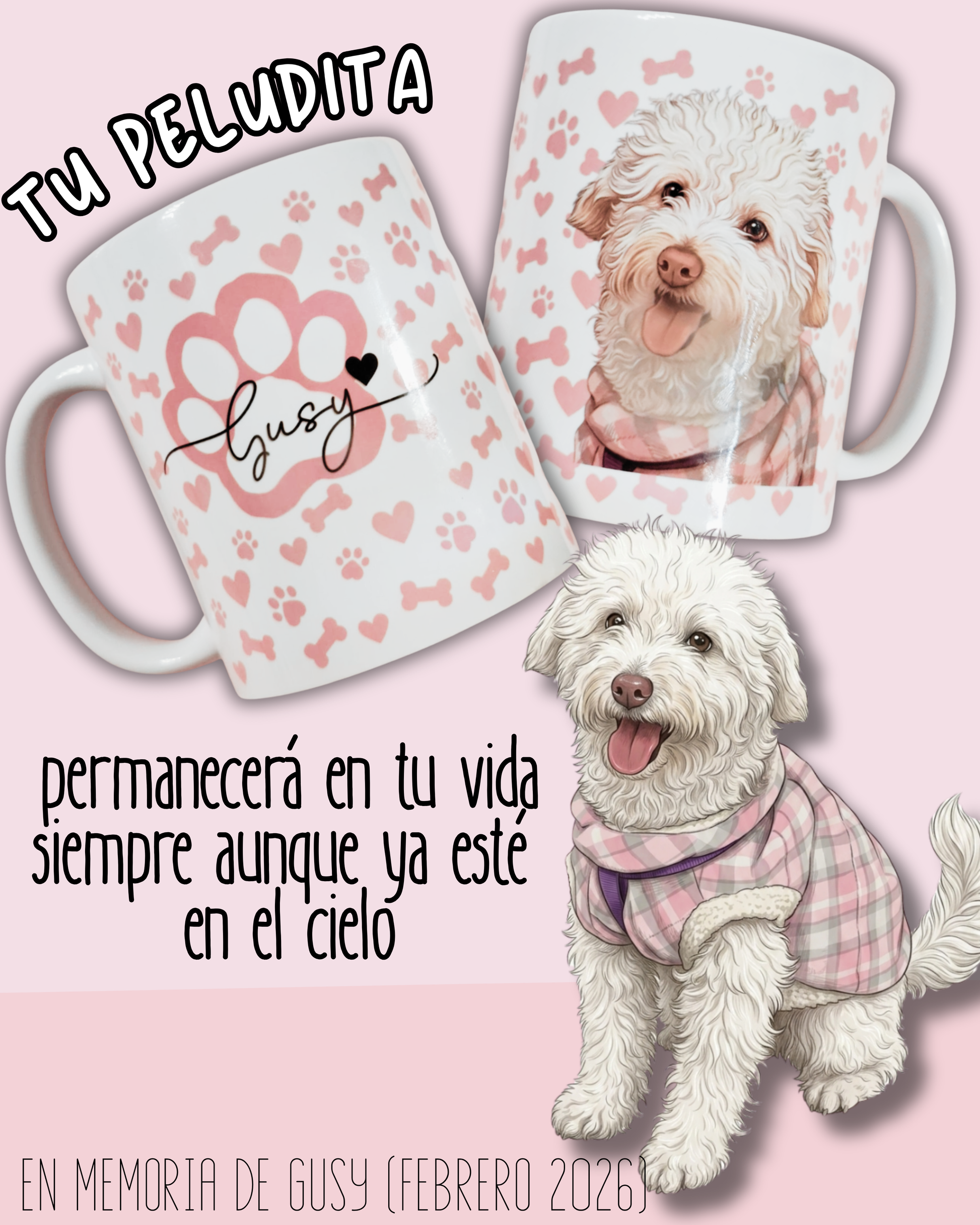 taza regalo personalizado de mascotas que se fueron al cielo petlovers memorial articulo personalizado de perritos recuerdo de animalitos y mascotas