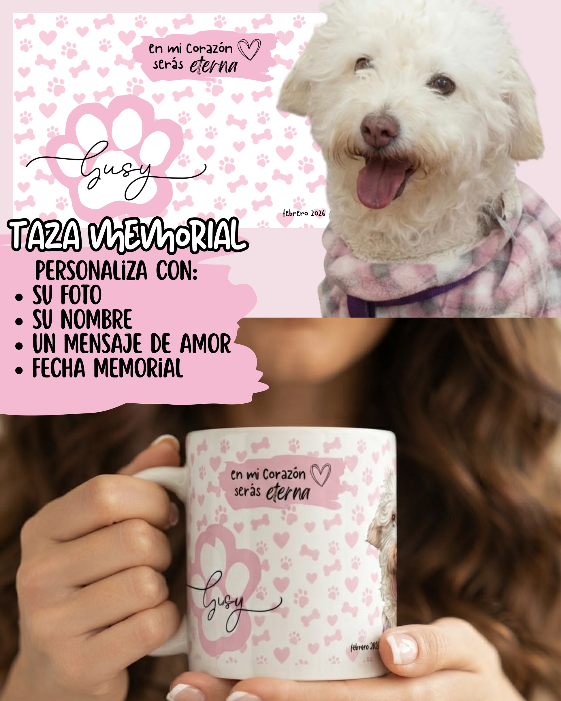 taza regalo personalizado de mascotas que se fueron al cielo petlovers memorial articulo personalizado de perritos recuerdo de animalitos y mascotas