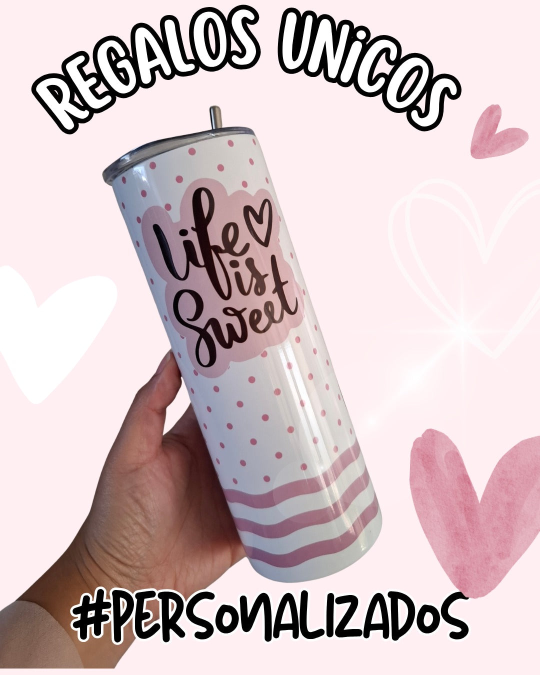 termo personalizado para regalar diseño único y exclusivo, perfecto para sorprender a la persona especial vaso termo sublimado con diseño personalizado y listo para regalar